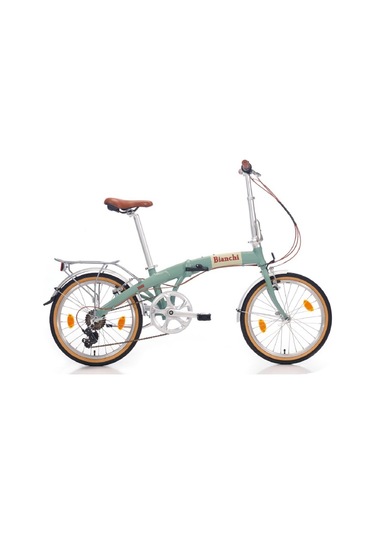 Bianchi Vintage Katlanır Bisiklet Celeste 7v Celeste - Krem