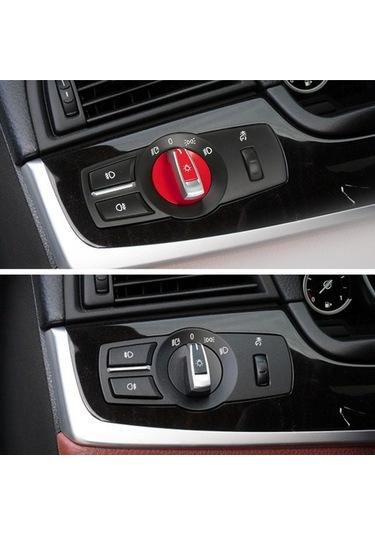 Novahub Bmw 5 Serisi 2010-2017 Far Anahtarı, Sol Kırmızı Düğme