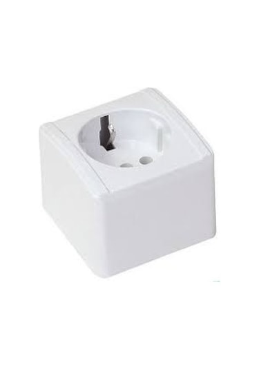 Far Sıva Üstü Anahtar Topraklı Priz Komitatör Sıva Üstü Anahtar