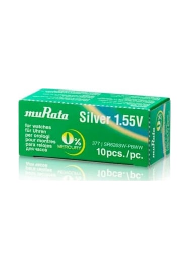 Murata 10 Adet Sr621 Sw 364 Japon Malı Saat Pili
