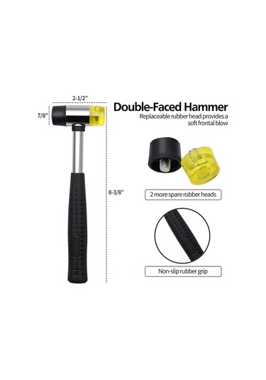 Moveevo 13 Parça Metal Çivi Çeki Seti - Tamir Ve Çözme Aleti, Çivi Vurucu Takımı, Çalışma Tezgahı İle Profesyonel Kullanıma Uygun