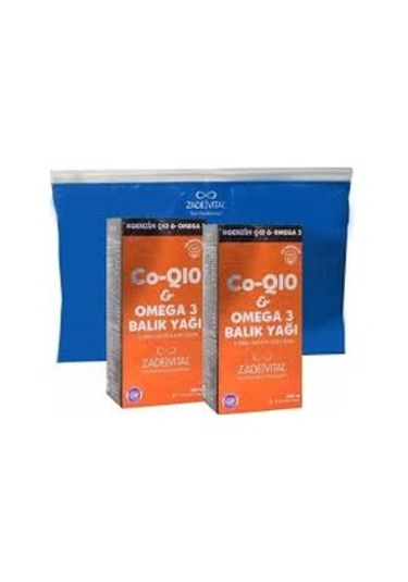 Zade Vital Coq 10 Omega 3 2.Si %50 Indirimli