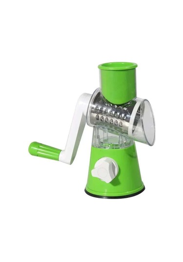 Çok Fonksiyonlu Sebze Kesici Yuvarlak Dilimleyici Mutfak Rulo Aletleri Alet Doğrayıcı Patates Havuç Peynir Rendeleyici Mutfak Robotu Yeşil