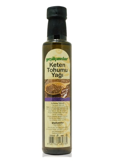Yeşilçavdar Keten Tohumu Yağı 250 ML