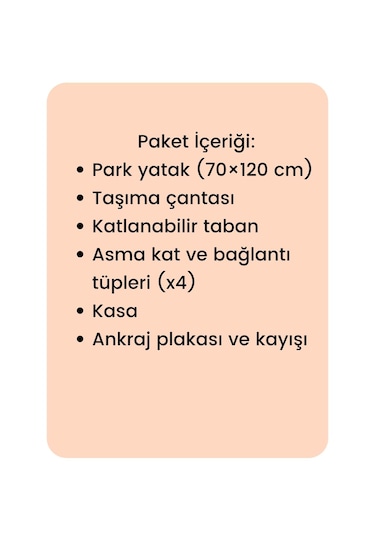 Ozmo Aura Oyun Parkı 70x120 Cm + Yataklı Gri
