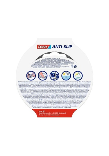 Tesa Bant Merdiven Kaydırmaz Şeffaf 5X25  55587-00011