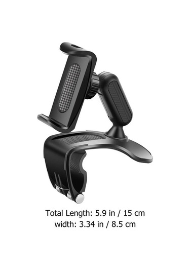 Yingfu Pratik Döndürülebilir Telefon Tutucu - Çok Fonksiyonlu Gösterge Paneli Montaju Diğer