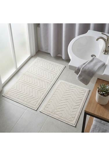 Elsim Home Zigzag Paspas Seti Vizon