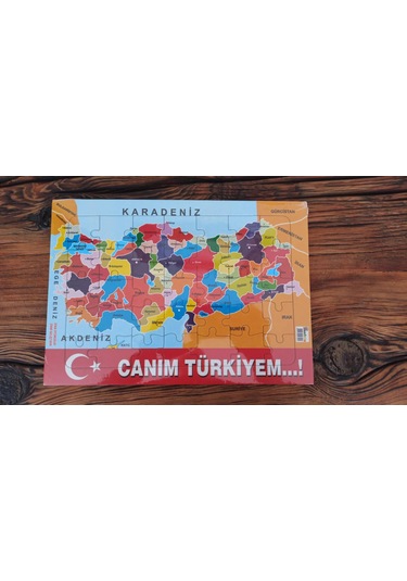 Anadolu Canım Türkiyem Karton Puzzle