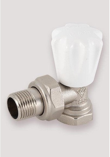 Kalde Köşe Radyatör Volanlı Vana 3/4" Ağır  Tip