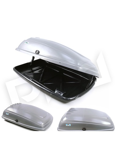 Arac Ustu Tabut Bagaj 350 Lt Grı 135x85x40 Cm
