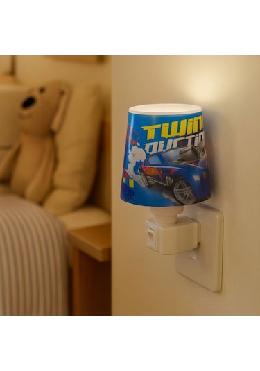 Ykc Hot Wheels Abajur Gece Lambası - Mavi Mavi