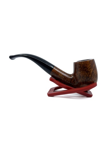 Şahin Sarı Yıldız Bent Billiard 9mm Filtreli Akrilik Saplı Pipo X-160 237197