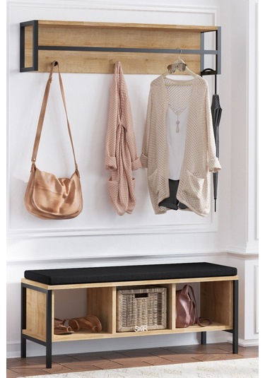 Decormet Shana Ayakkabılık Safir Meşe Diğer