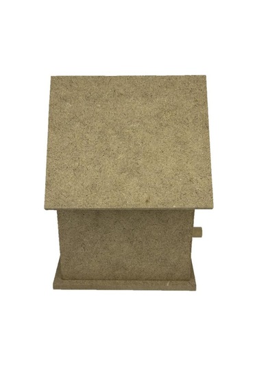 Çantayurdu Küçük Boy Beşli Boyanabilir Ahşap Kuş Evi 13x10 Cm