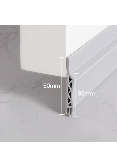 Suntek Kapı Altı Rüzgarlık Durdurucu Toz Ve Ses Yalıtımı 50mm-gri