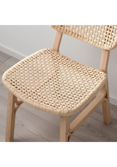 Voxlöv Ahşap Sandalye, Bambu Meridyendukkan El Dokuması Bambu 1adet