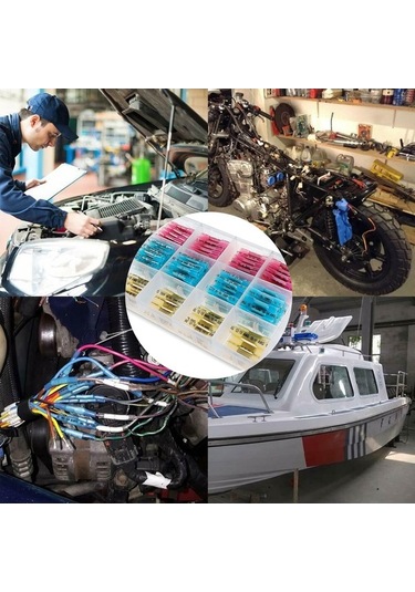 Dancemonkey Su Geçirmez Isı Daralan Konektörler - 200 Parça Bakır Kablolara Uygun