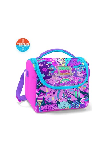 Coral High Kids Grafiti Desenli Thermo Beslenme Çantası 11760