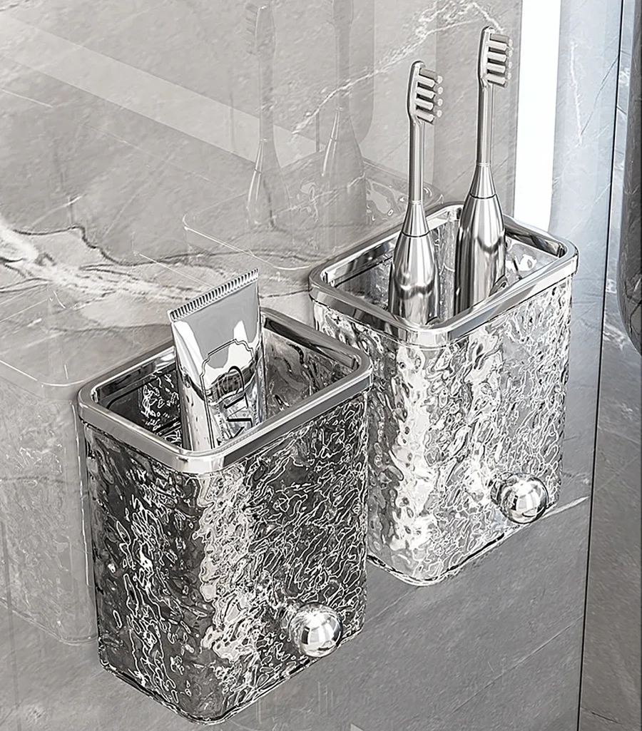 Vas Favorit Diş Fırçaları Ve Macunları İçin Banyo Oda Organizatör Bardağı 308669299 Şeffaf Kristal