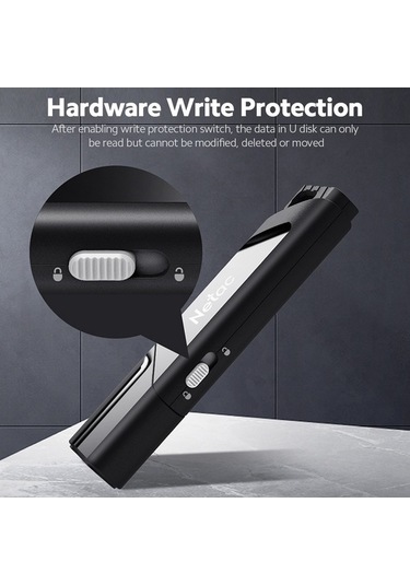 Novahub Netac U336 16gb Usb 3.0 Flash Bellek - Siyah, Yüksek Hızlı, Korumalı, Taşınabilir, Geniş Uyumlu, Usb3.0, Windows Ve Mac İçin