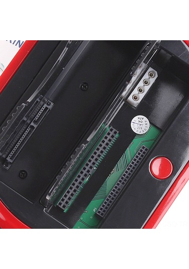 Samdoo Ide Ve Sata Disk İçin Çift Slot Docking Station, Tek Tuşla Yedekleme, Offline Klonlama, Usb 2.0, Avrupa Standartı