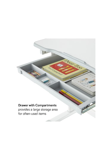 Ayarlanabilir Ergonomik Çocuk Aktivite Masası (3-10 Yaş- Pembe) Pembe