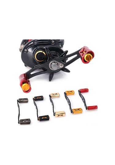 Pazly Metal Makinesi Makarası Kolu Yedek Parçası Balıkçılık Baitcasting 5x8mm 4x7mm / Fy