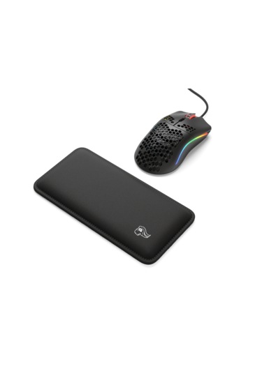 Glorious Ergonomik 20x10cm Kumaş Siyah Mouse Bilek Desteği 19mm