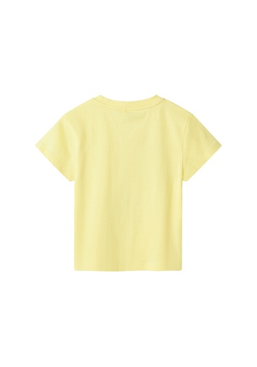 Name It Nmmdellan Nreg Ss Top Box Sarı Erkek Çocuk Kısa Kol T-shirt Sarı