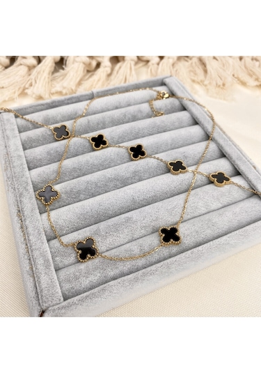 Kyver Çelik Kolye Bileklik Set