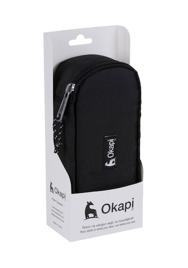 Okapi Kalem Çantası Siyah Okp 121