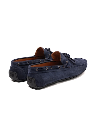 Sneaker Erkek Og-7810 John May Laci Süet Lacivert