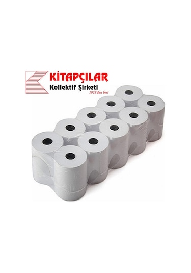 Termal Yazar Kasa ve Pos Rulosu 80 Mm x 40 Mt 10'lu 1 Paket