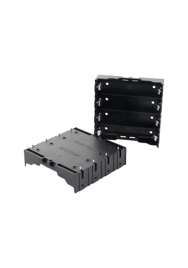 2 Adet 4 Pil İçin 18650 Pil Yuvası