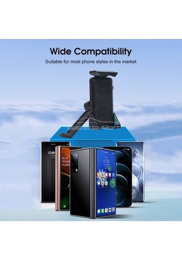 Pazly Yükseltme Tutucu Motosiklet Navigasyon Klipsi, Gidon Telefon Tutucu, Bisiklet/araba İçin Hızlı Kurulum -