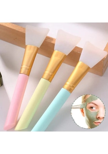 Slikon Krem Ve Makyaj Sürme Spatulası