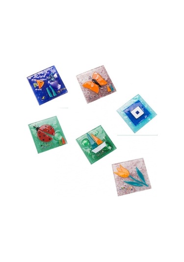 Şeker Portakalım Figürlü Banyo Cam Gider Süsü Tekli Çok Renkli