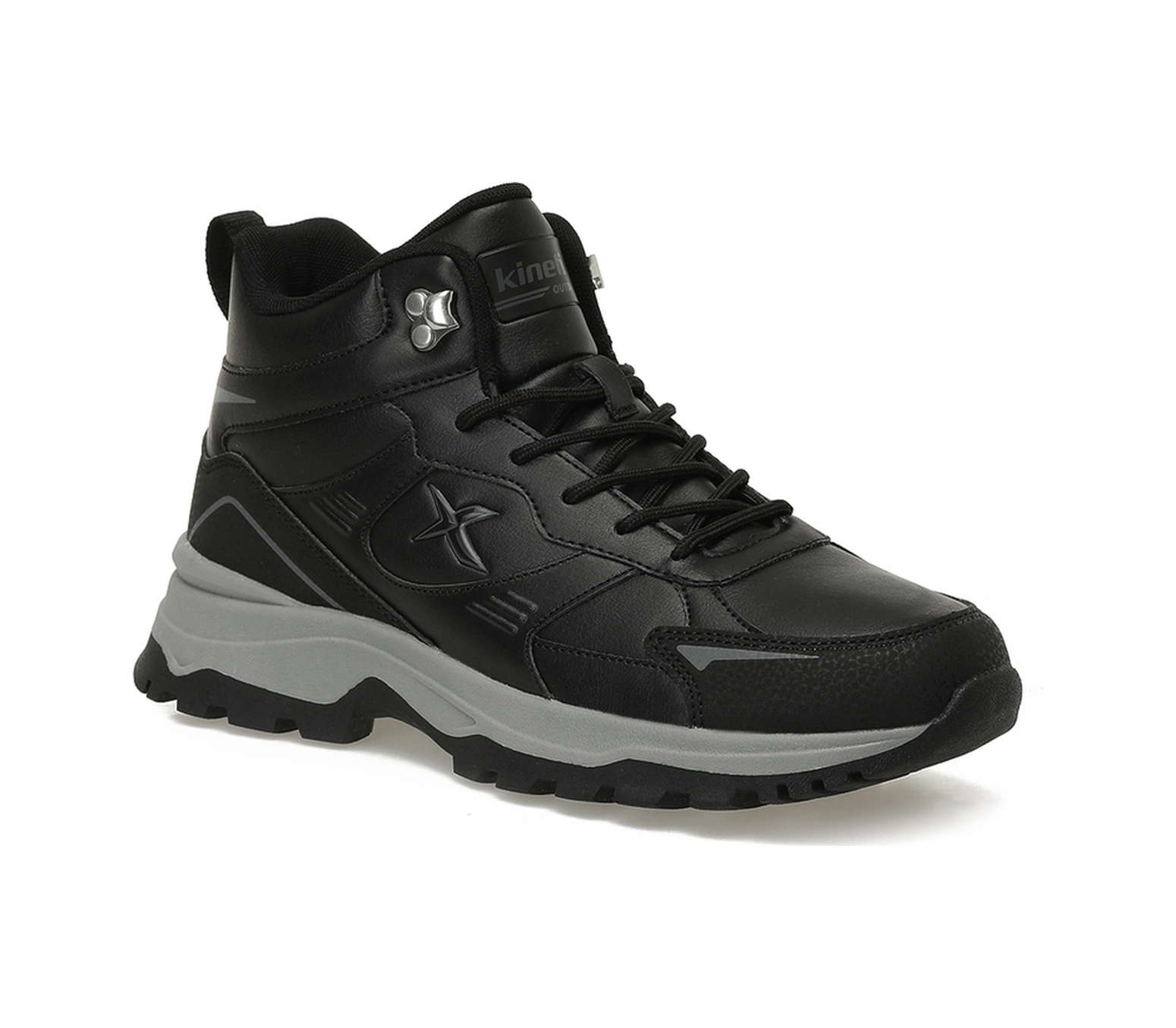 Kinetix Stout Pu Hı 5pr Siyah Erkek Outdoor Bot Siyah