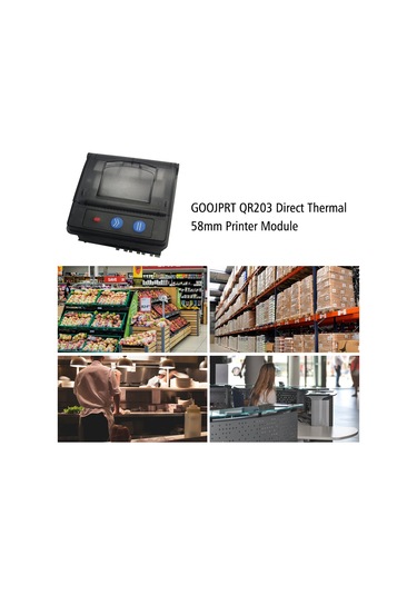 Tenfowee 58mm Termal Yazıcı Modülü - Ttl+rs232+usb Arayüzü, Hızlı Yazdırma, 40mm Kağıt Bobini, 5v-9v Geniş Voltaj Desteği