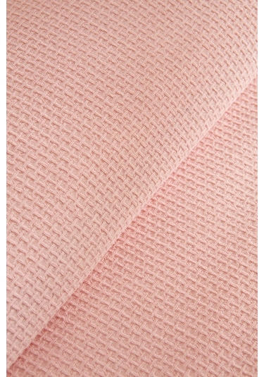 Kaşmir Home Runa %100 Pamuk Çift Kişilik Pike Takımı Rose Rose