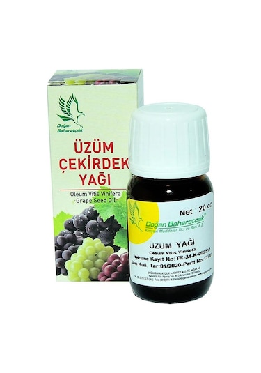 Doğan Baharatçılık Üzüm Çekirdeği Yağı 20 ML