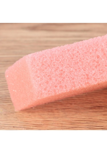 Symbee 2 Adet Ayak Bakımı Seti: Aşınmış Cilt Ve Kalın Deri Kaldıran Fosfor Taşı İle Sponge Blok, Evde Salon Kalitesi Aşınma Temizleyici Pembe - Sarı