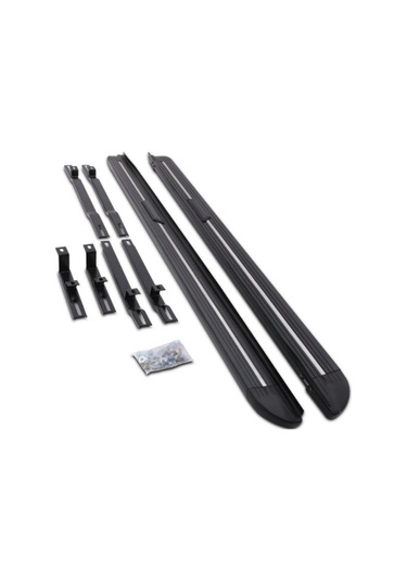 Nissan Qashqai Yan Basamak Koruma Siyah Oem 2014-2022 Arası Uyumlu