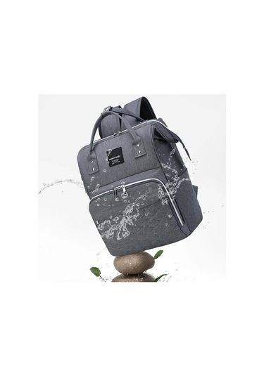 Jialan Anne Bebek Bezi Çantaları Bebek Arabası Asılı Çanta Anne Gri