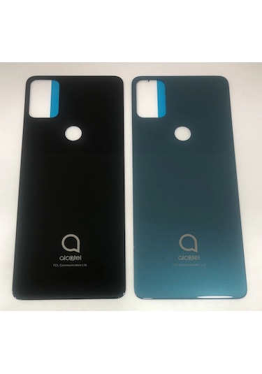 Alcatel 3x 2020 5061u Arka Kapak Pil Kapağı - Siyah
