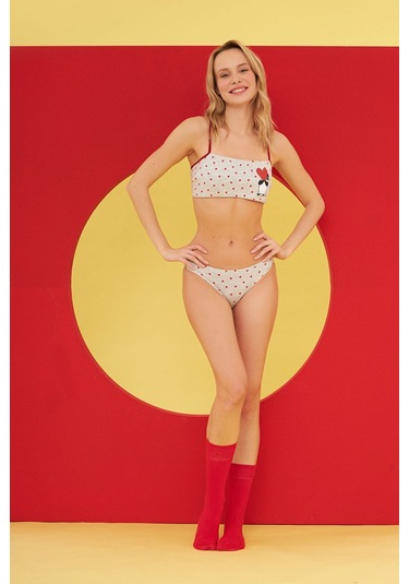 Loya Kadın Gri Raquel Bandeo Tek Sütyen Gri