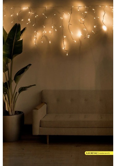 ACK 192 LED li Süsleme Işığı Saçak 3000K Gün Işığı 9W 2m