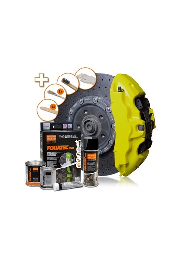 Foliatec Fren Kaliperi Boya Seti 4 Komponet Neon Sarı