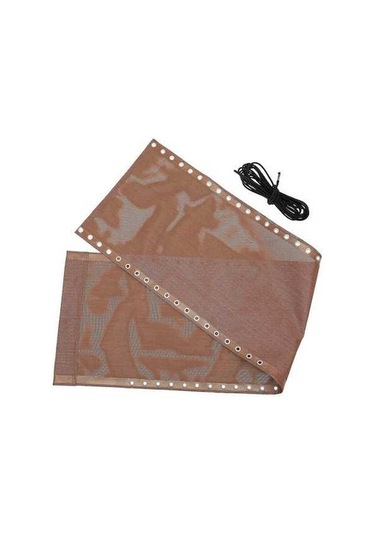 Bloomnest Salıncak Aksesuarları Koltuk Kumaşı, Bahçe Sandalyesi Yedek Kumaşı, Katlanır Şezlong Tamir Kumaşı, Sandalye Yedek Kumaşı, Altın-siyah, Yüksek Kalite Polyester Altın - Siyah